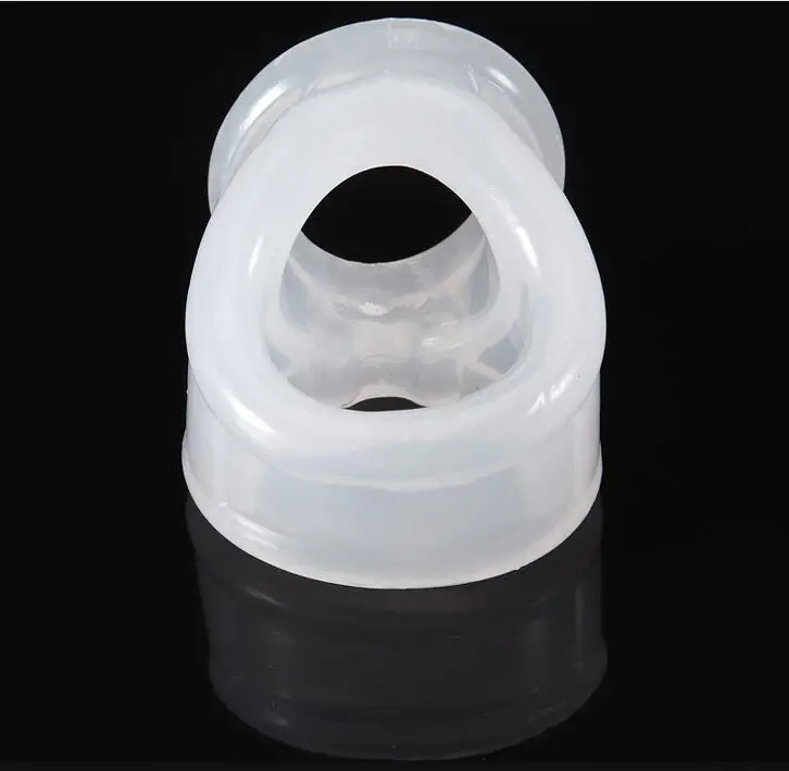  Male Silicone Penis Cockring Delayed Gonobolia Ring Stimulate Scrotum Squeeze Bondage Ball Stretcher Bdsm Sex Toy 2 Color | Красота и