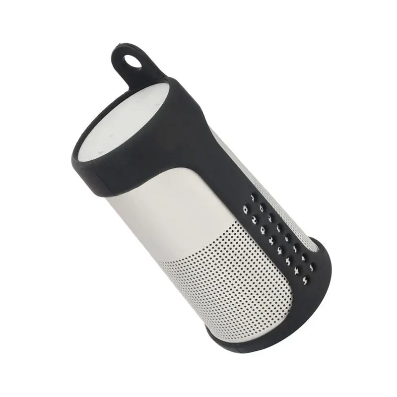 Hot TTKK Soft Silicone Case For Soundlink Revolve Bluetooth Speaker Portable Protective Anti-Slip Cover Black | Электроника
