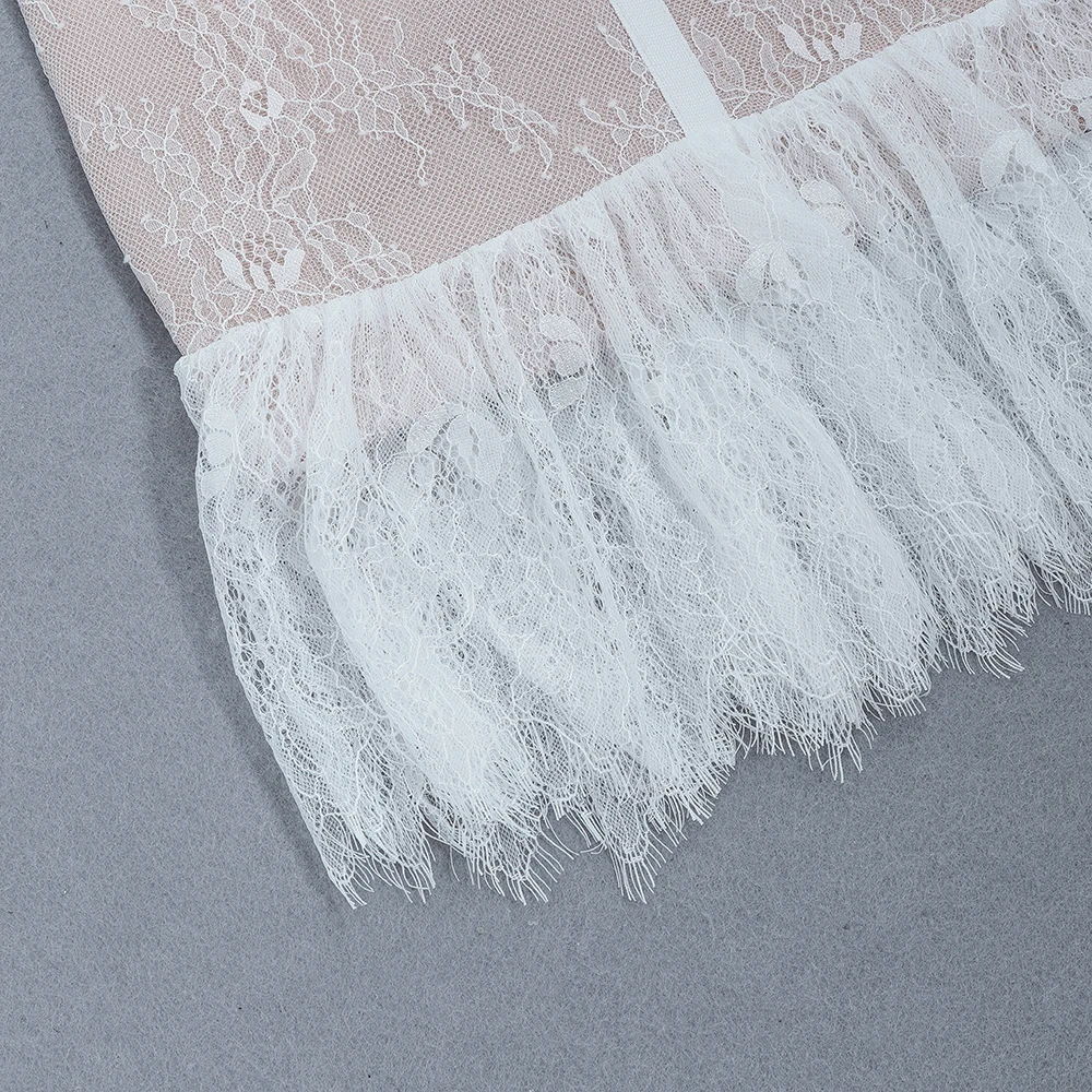 Новинка года; Летние вечерние платья знаменитостей с открытыми плечами; топ с короткими рукавами; кружевная мини-повязка с оборками; платье-майка+ костюм