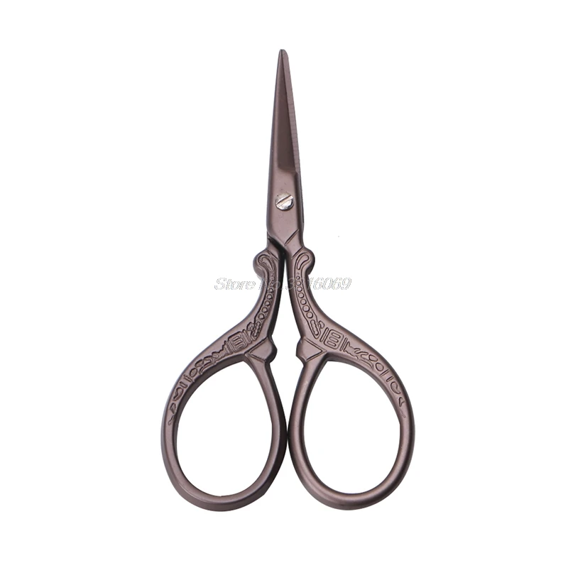 Старинные винтажные ножницы для резки вышивки крестиком швейный инструмент