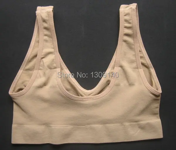 wholesale 100pcs ahh bra unlined women seamless bra genie bra without pads (opp bag packing)