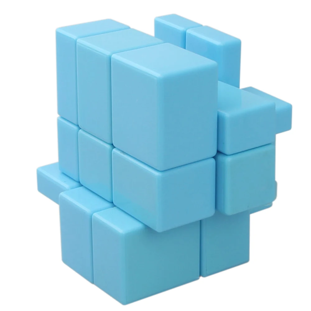 Синие Кубики ShengShou 3*3*3 скоростной магический зеркальный куб 3x3x3 на 3 слоя странной