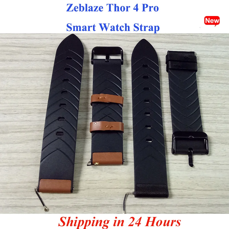 Оригинальные Смарт-часы zeblaze thor 4 pro, ремешок для часов, ремешок для часов, фирменная новинка, черный, коричневый ремешок для часов pk kw88 kw88 pro, ремешки для часов