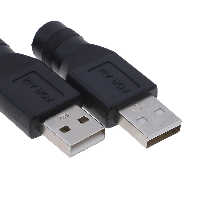 Горячая продажа 2 шт USB женский для 5 мм x 1 Женский DC преобразователь питания