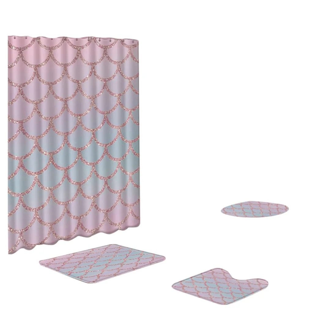 Крышка для унитаза сиденье 4 шт. Нескользящие Туалет полиэстер покрытие стола