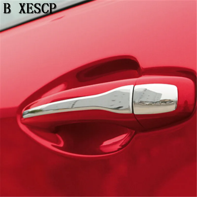 Авто ручка двери защитная крышка наклейки для peugeot 208 2008 3008 207 308 407 Citroen C4 C6