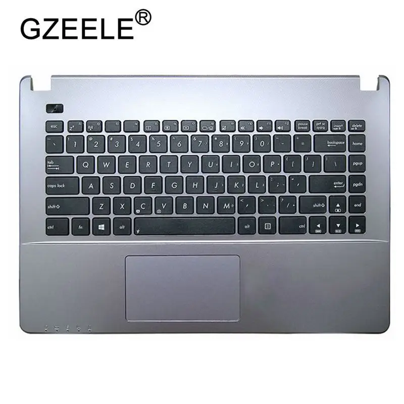 Фото Новинка для ASUS X450 X450C X450CA X450CC X450CP Клавиатура США и сенсорная панель для рук верхний чехол №2