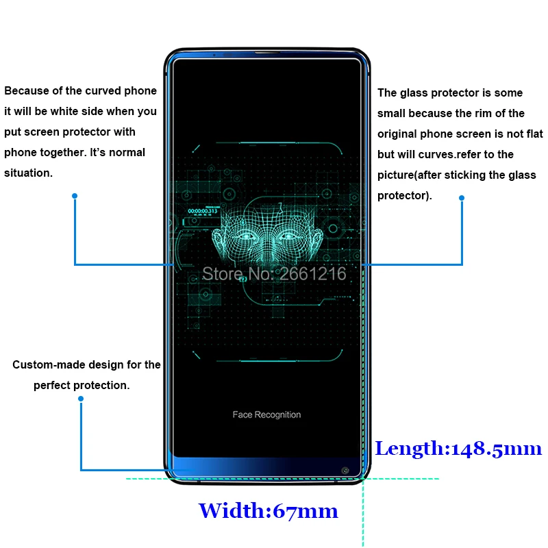 Для VKworld S8 закаленное стекло 9H 2.5D Премиум Защитная пленка для экрана для VKworld S 8 5,99"