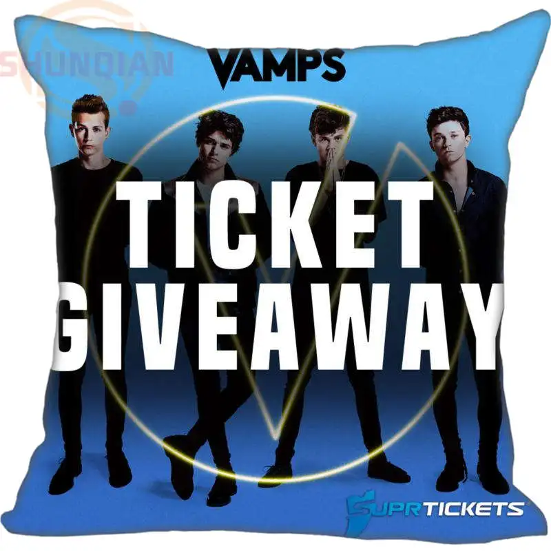 

Best New The Vamps #103 Pillowcase Wedding Decorative Pillow Case Custom Gift For Pillow CoverW&17212