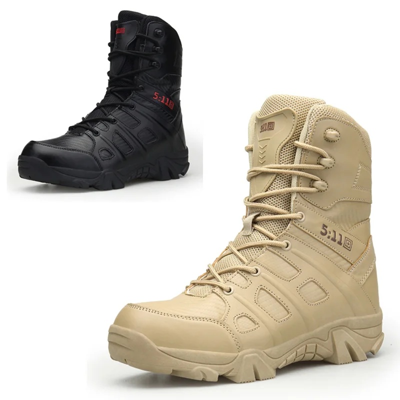 Для мужчин 9 ''дюймовый военные Армейские ботинки из натуральной нешлифованной кожи Обязанность Полиции