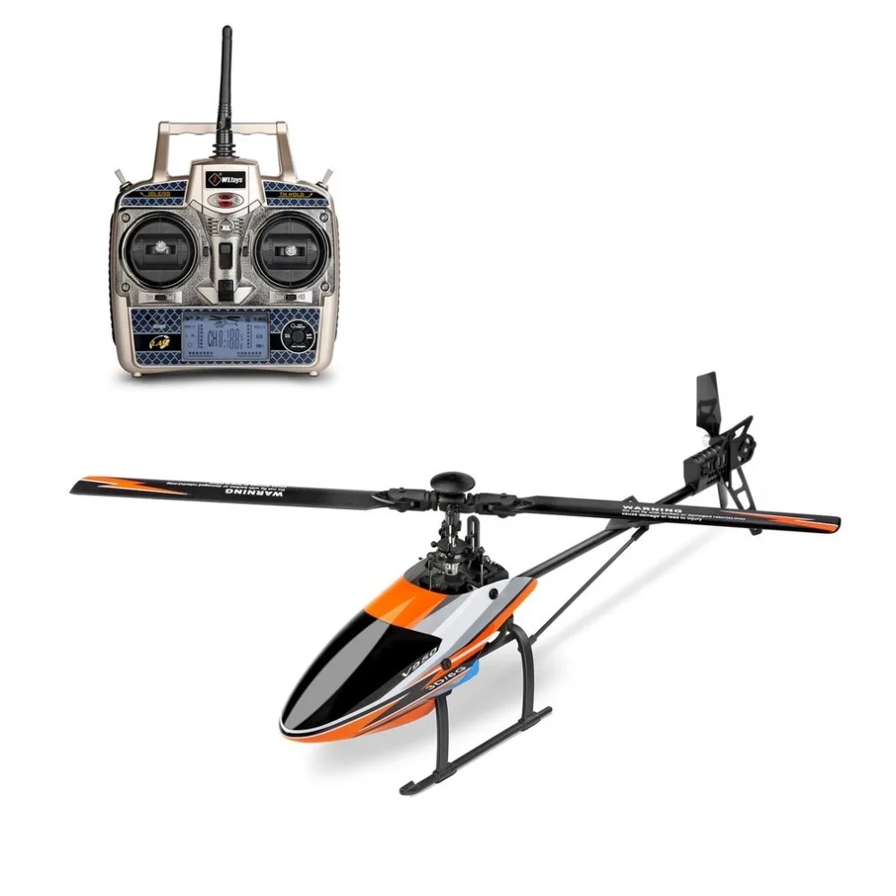 WLtoys V950 2.4G 6CH 3D/6G System switched freely High efficiency Brushless Motor RTF RC Helicopter Stronger Wind Resistance