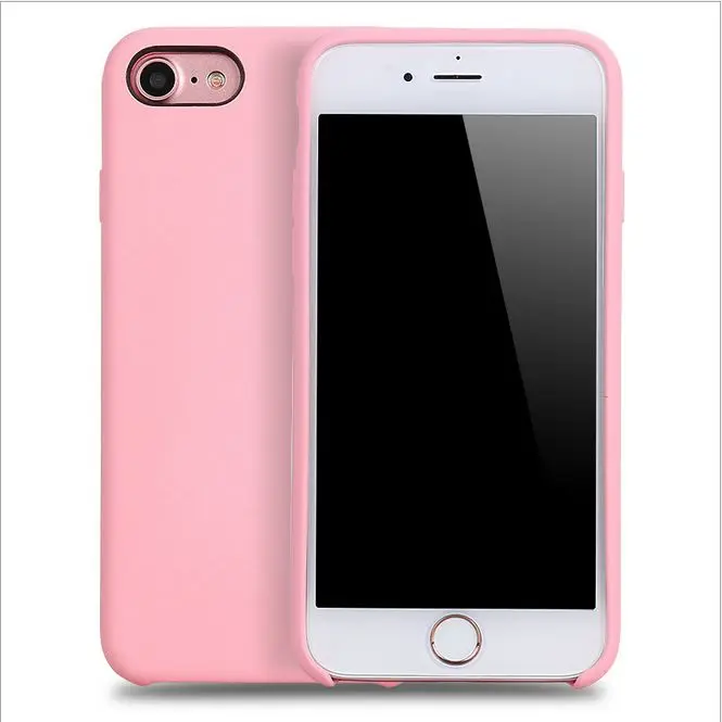 Бренд gligle копия оригинальный официальный силиконовый чехол для iPhone 6 S/6 Plus 6S 7 Plus/8 8