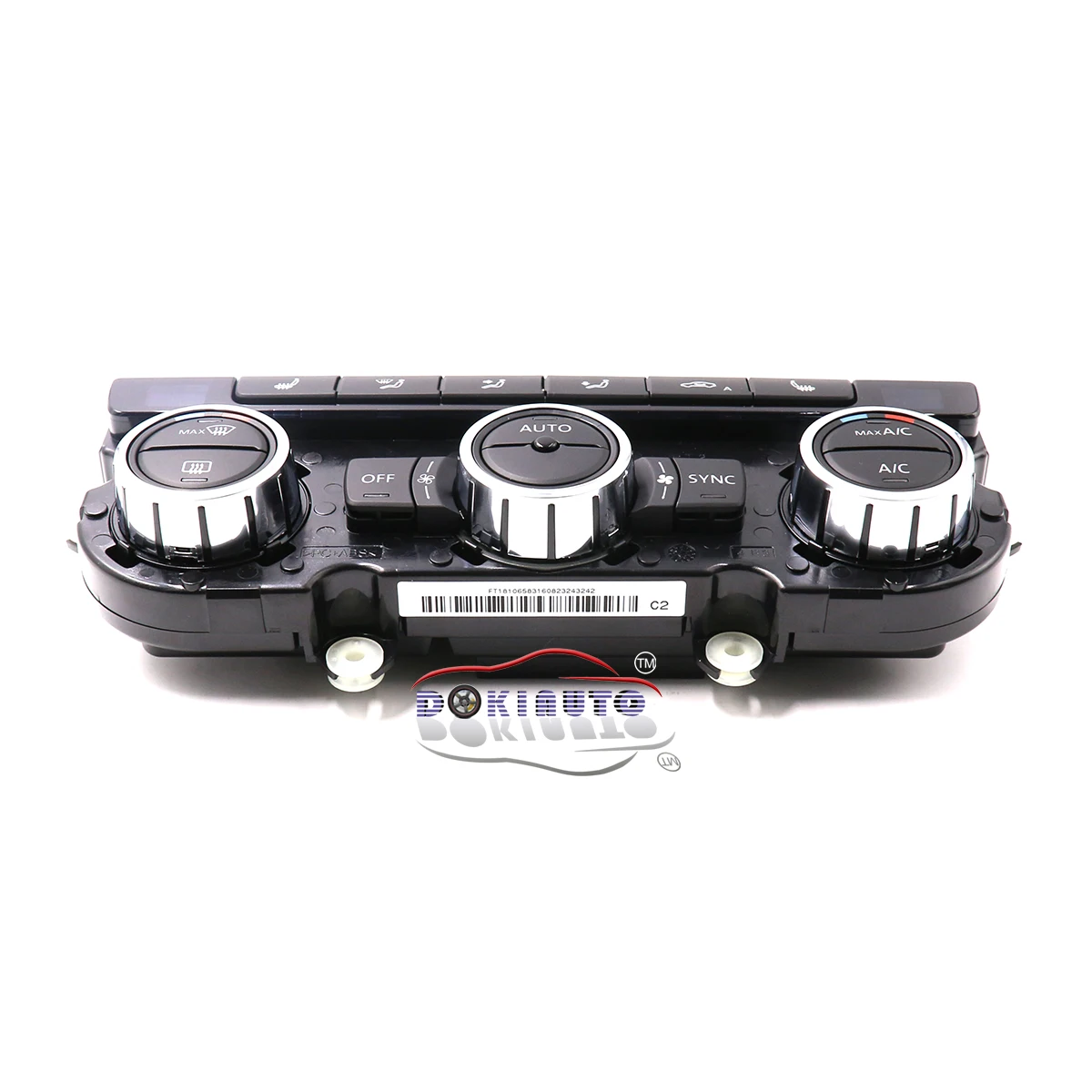 35D 907 044D Climatronic Air Condition Control Switch Panel AC Seat Heater For VW Passat B7 CC Tiguan Golf 6 35D907044D | Автомобили и