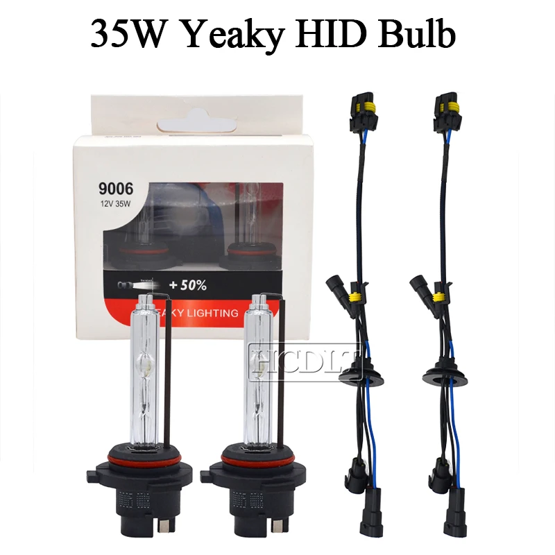 HCDLT Премиум 35 Вт 5500K H11 Xenon Yeaky HID конверсионный комплект H1 H3 H7 HB3 HB4 D2H 4500K 6500K AC F3