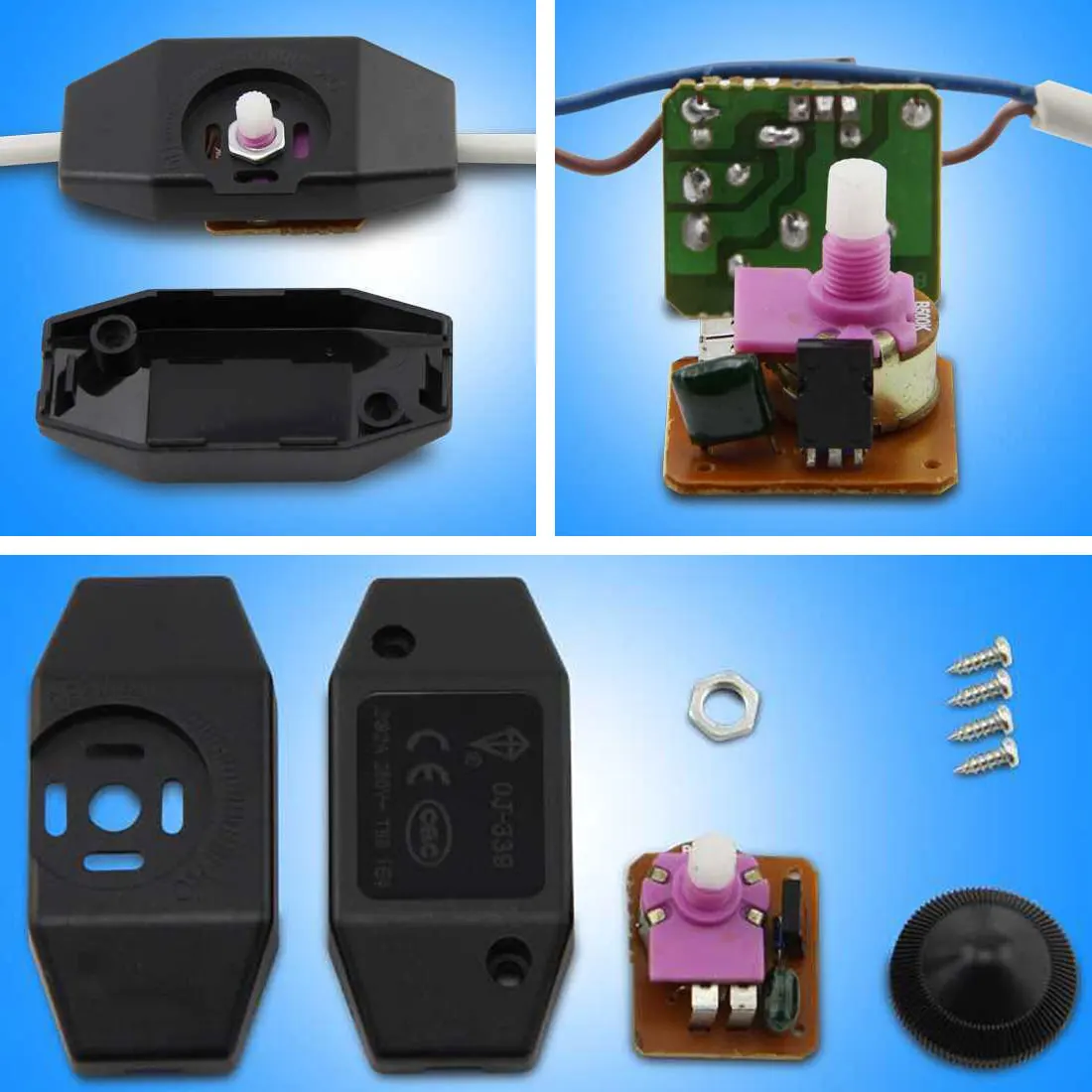 1 шт. высокое качество мини LED регулировка яркости переключатель диммер