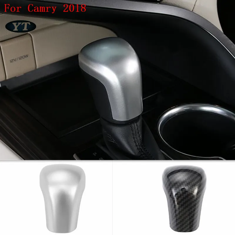 

Auto hand Brake Trim Sticker For TOYOTA Camry 2018 2019 Interior moulding Accessories