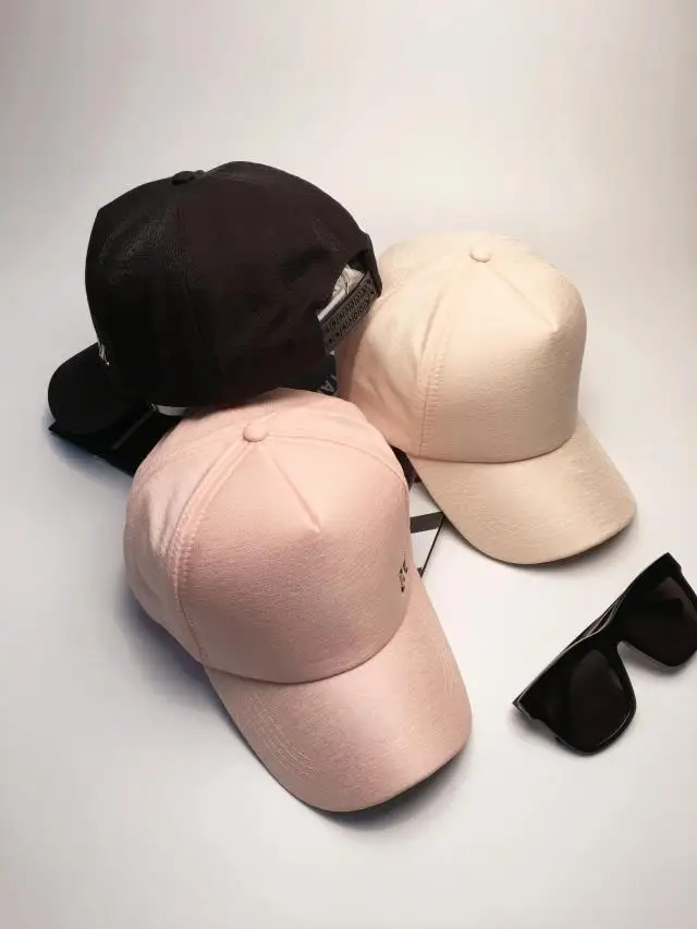 

Hat Female Summer Korean-Style Versatile Duckbill Hat Female Visor Pink Baseball Cap Hip Hop Tide M Standard Cap