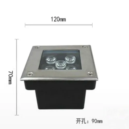 LED подземный свет 5*2 Вт AC110V &amp 220 В Многоцветный IP65 CE Rohs одобренный