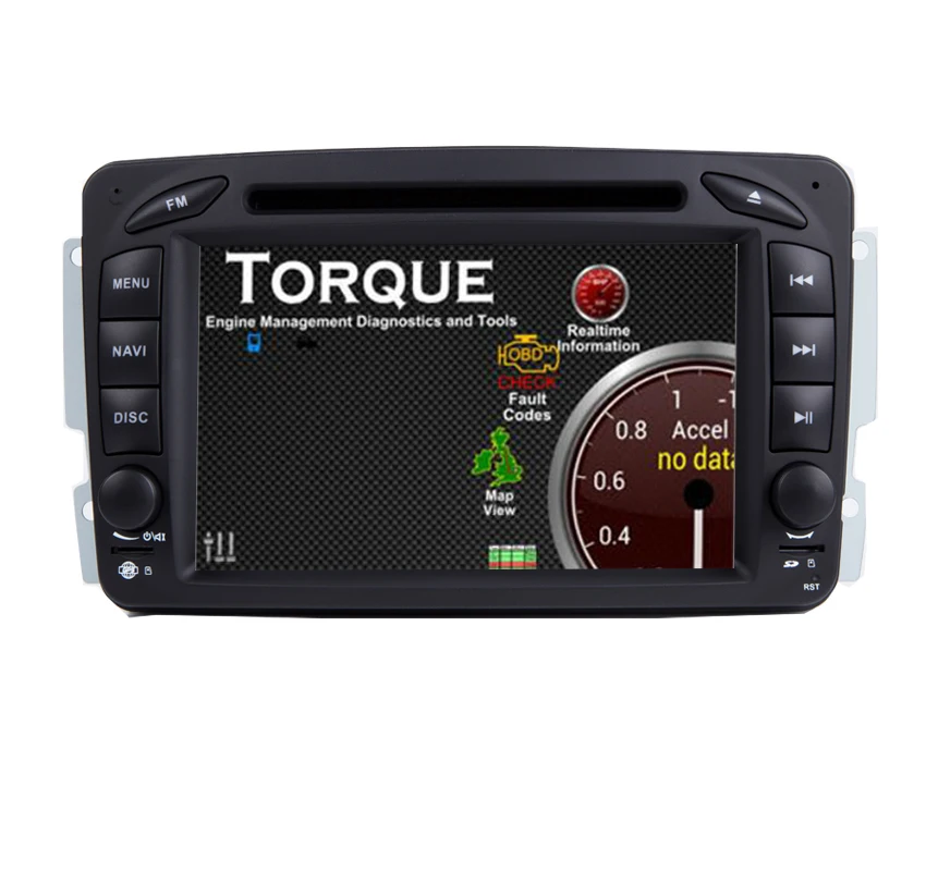 Android 7.1.1 7 дюймов Автомобильный dvd-плеер для Mercedes Benz W209 W203 W163 W463 Viano W639 Vito Wifi 3g gps Bluetooth радио