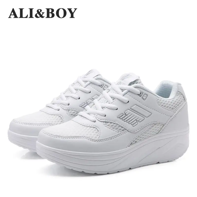 ALI &amp BOY/Новые дизайнерские женские спортивные туфли Новинка 2017 года дышащие
