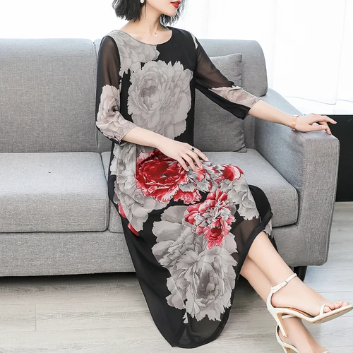Офисные женские туфли прямые печати три четверти Vestidos плюс размеры элегантные