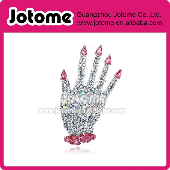 Fun Aurore Boreale прозрачные стразы с розами ручная брошь для ногтей|pin brooch|rhinestone crystal