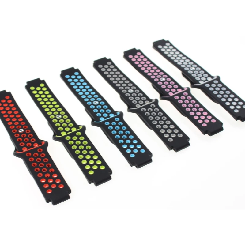 Сменный мягкий силиконовый ремешок для часов Garmin Forerunner 235 220 230 620 630 735XT смарт часы