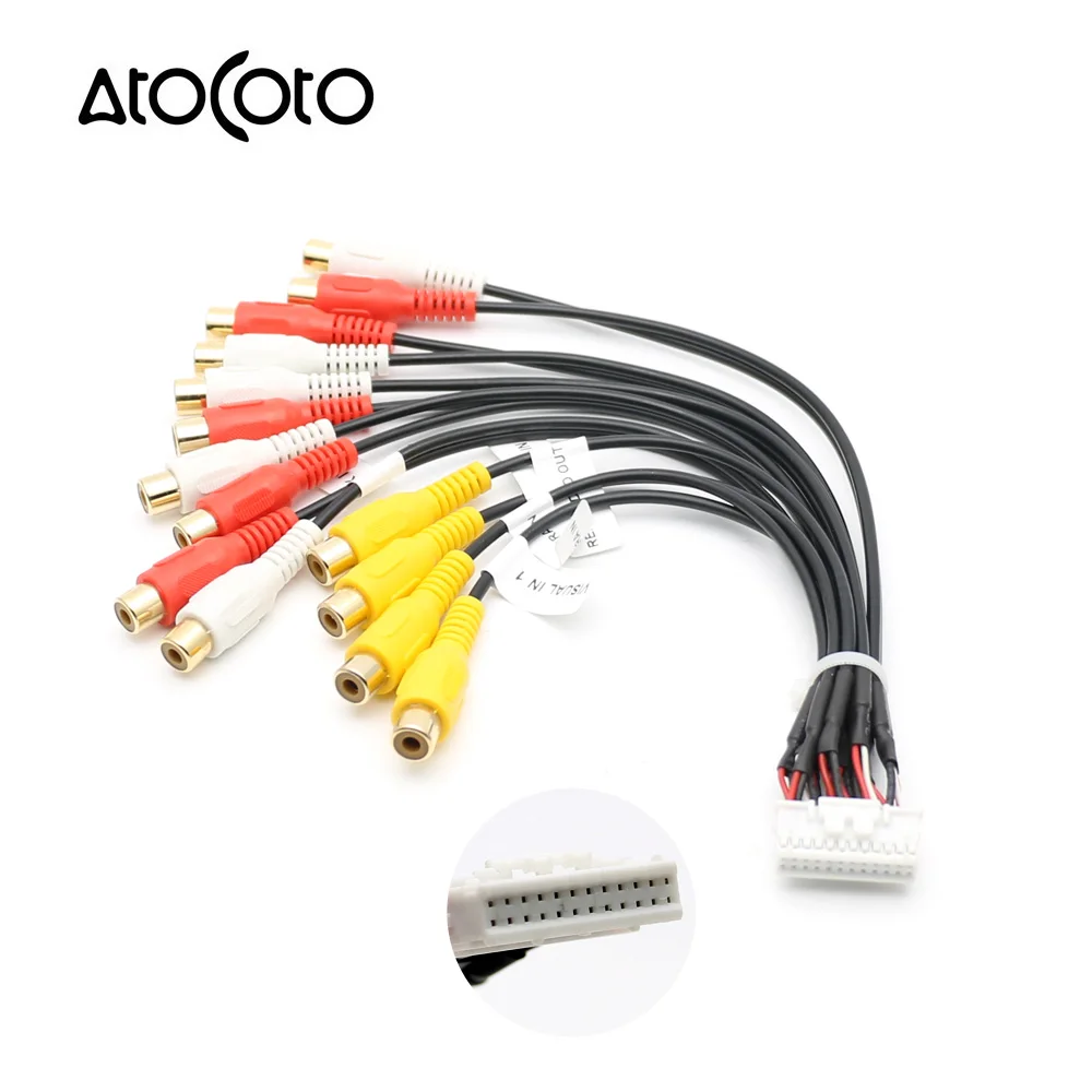 AtoCoto 24 Pin вилкой/корейский производитель кабелей автомобильная стереосистема