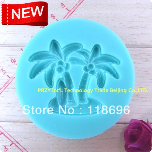 Силиконовая форма для кокосового дерева сахара шоколадная декорирование тортов