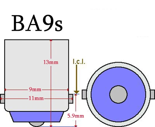 1 шт. T11 363 BA9S 5630 5730 SMD 6 светодиодный T4W номерного знака автомобиля светильник Поворотная сигнальная лампа Автомобильные стояночные огни дверная лампа белый 12V
