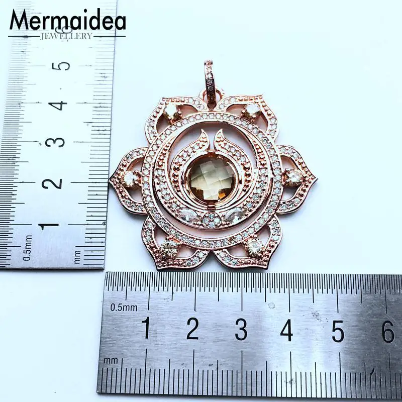 Подвески из кристаллов SPLENIC CHAKRA модные ювелирные украшения с посеребренным