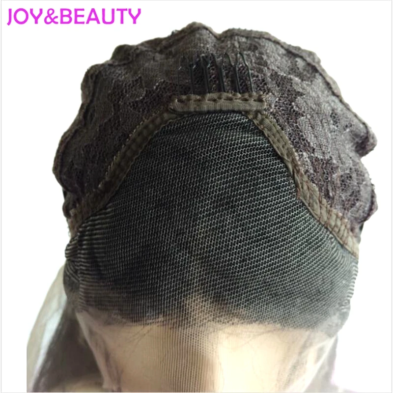 JOY & BEAUTY волосы натуральный черный длинный прямой парик Синтетический кружевной