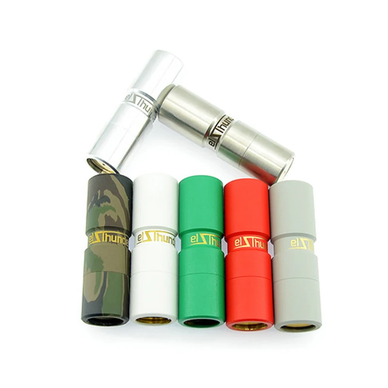 Combat Elthunder Mechanical Mod Electrode Structure Spring Button Fit RDA RDTA Tank 510 18650 electronic cigarette battery |