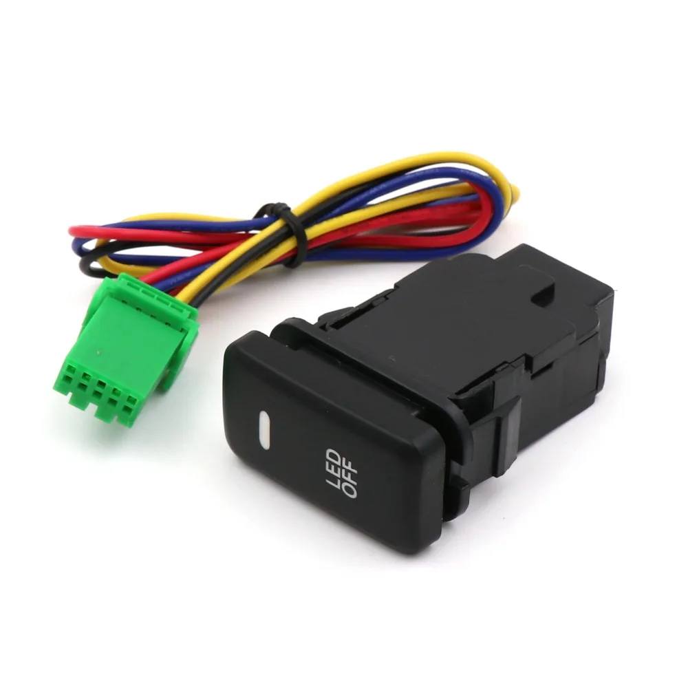 Автомобильный противотуманный фонарь переключатель дневных ходовых огней 12 В