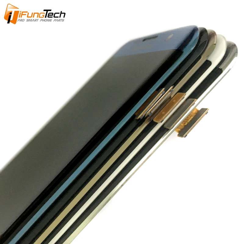 Оригинальный 5 ''SUPER AMOLED дисплей для SAMSUNG Galaxy s7 edge G935 G935F SM LCD дигитайзер в сборе