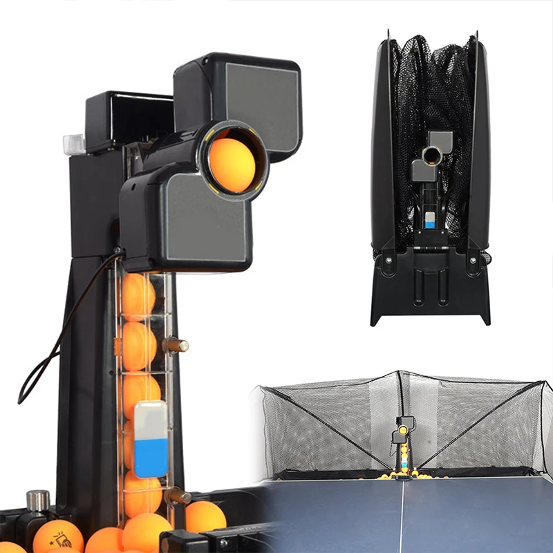 

Автоматическая робот-машина для настольного тенниса, пинг-понга, 80x34x34 см, 50 Вт