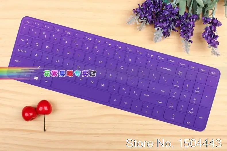 allpurple Для hp Pavilion Envy 15 15-ac* серии 15-ae* m6-ae* m6-p* 15-F* серии 15,6 ''клавиатура протектор кожного покрова - Цвет: allpurple