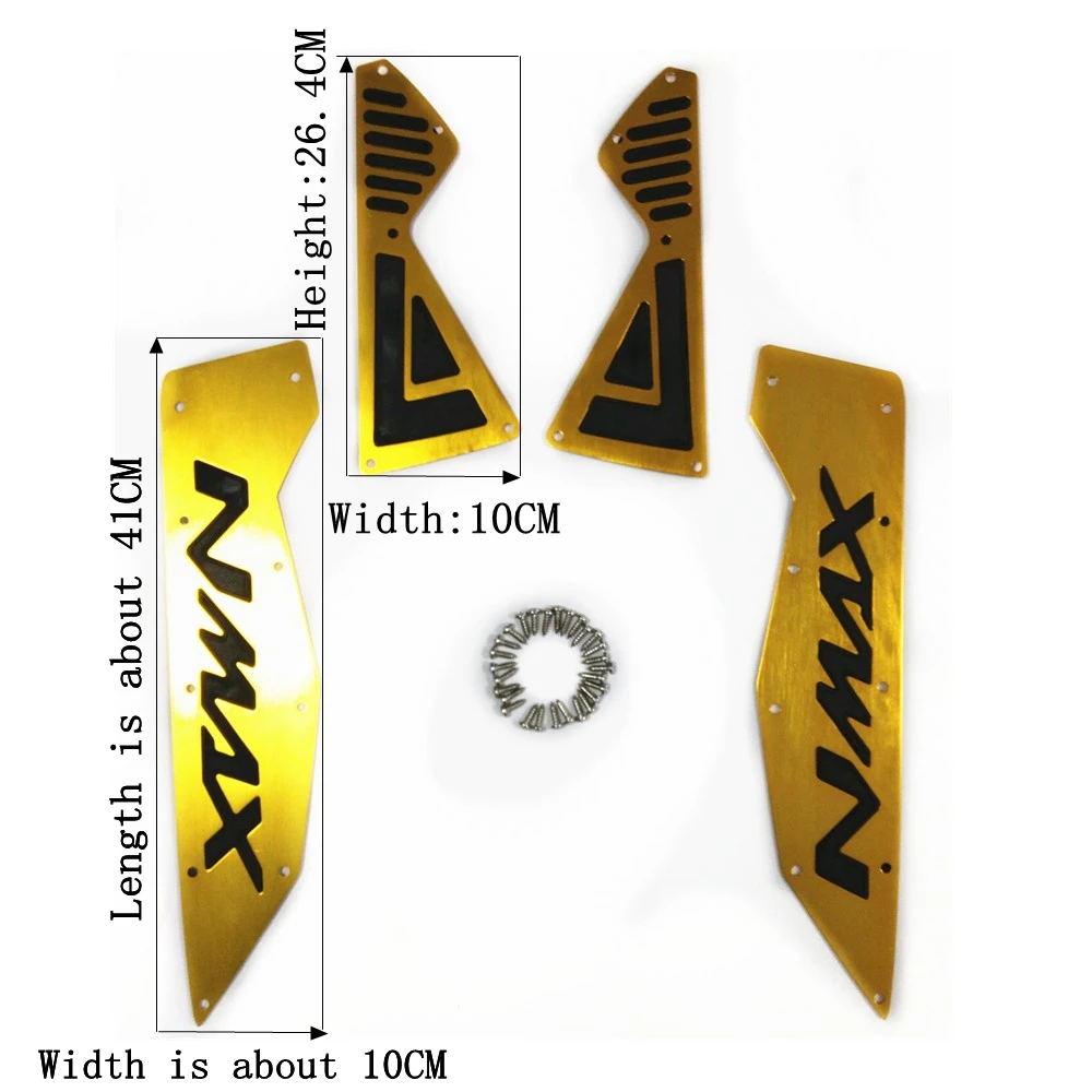 Модифицированная мотоциклетная подножка nmax, подножка для ног, подножка для yamaha nmax155 nmax
