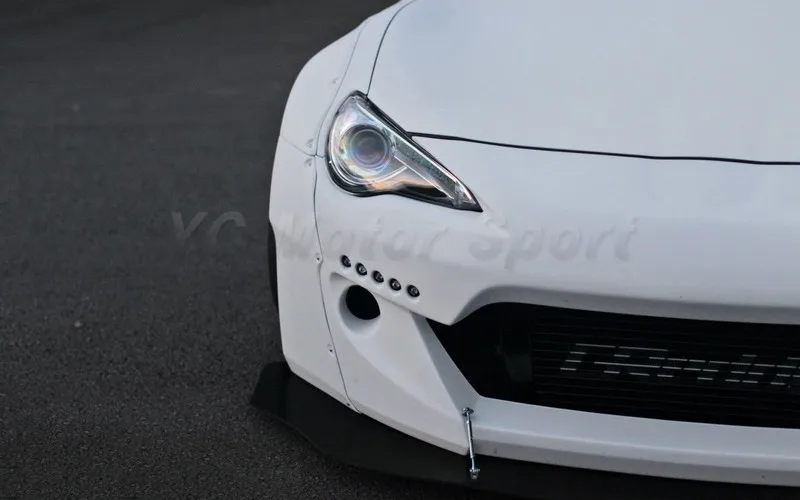 FRP Fiber Glass GRD X RB Ver.2 Style Front Bumper with Lip Led Rod Fit For GT86 FT86 ZN6 FRS BRZ ZC6 Kit | Автомобили и мотоциклы