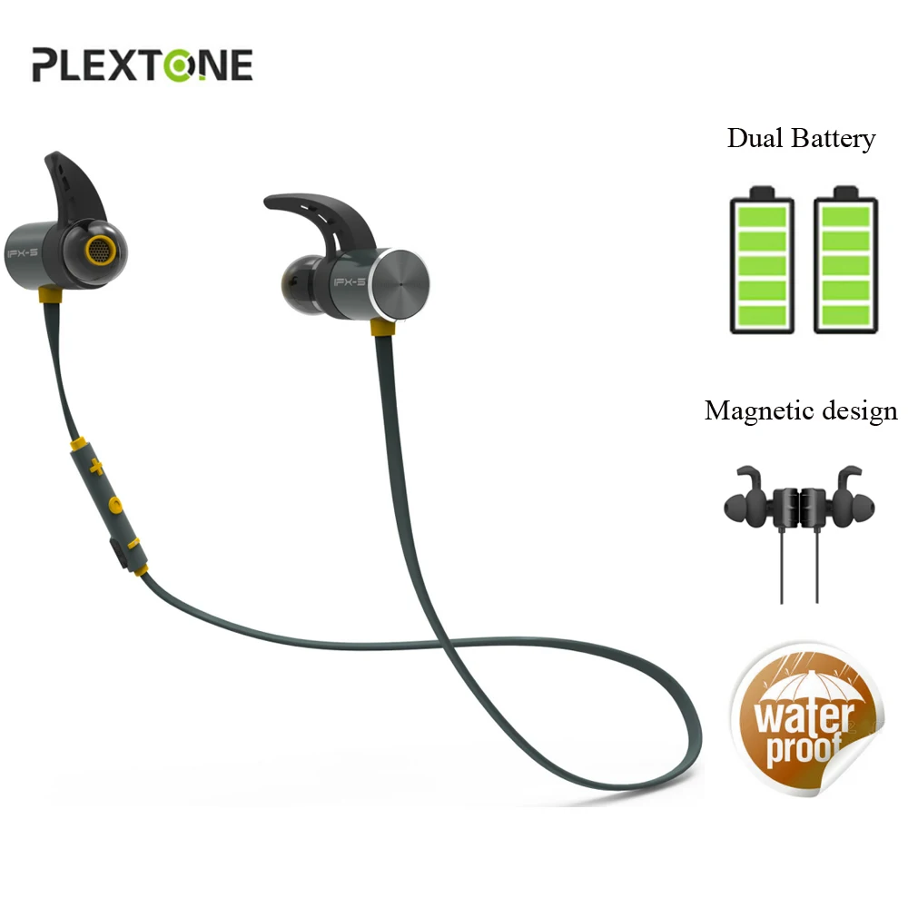 Водонепроницаемые беспроводные наушники BX343 Bluetooth V4.1 IPX5 стереонаушники вкладыши