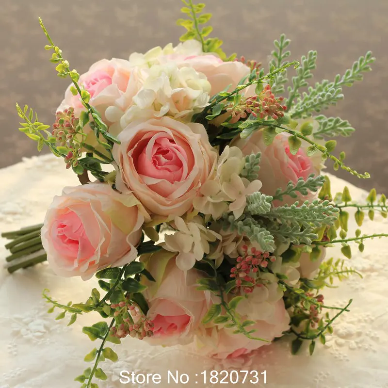 

Розовые шелковые цветы, пион, свадебный букет, розы для продажи, букет невесты, цветы для подружки невесты, украшение в рустикальном стиле
