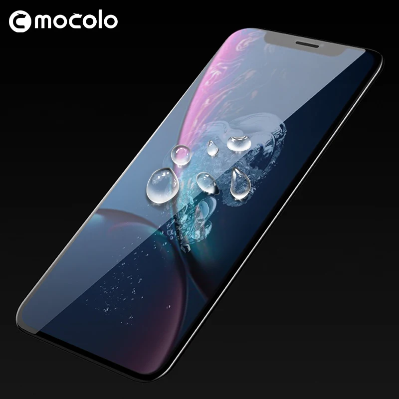 Защитное стекло Mocolo закаленное 3d с полным покрытием для iPhone XS MAX XR X 10|Защитные