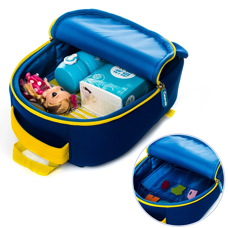 Cocomilo Cute Bear Model Animal Design Toddler School Bag for Kids Kindergarten Cartoon Backpack Preschool 2-5 Years Little Boy