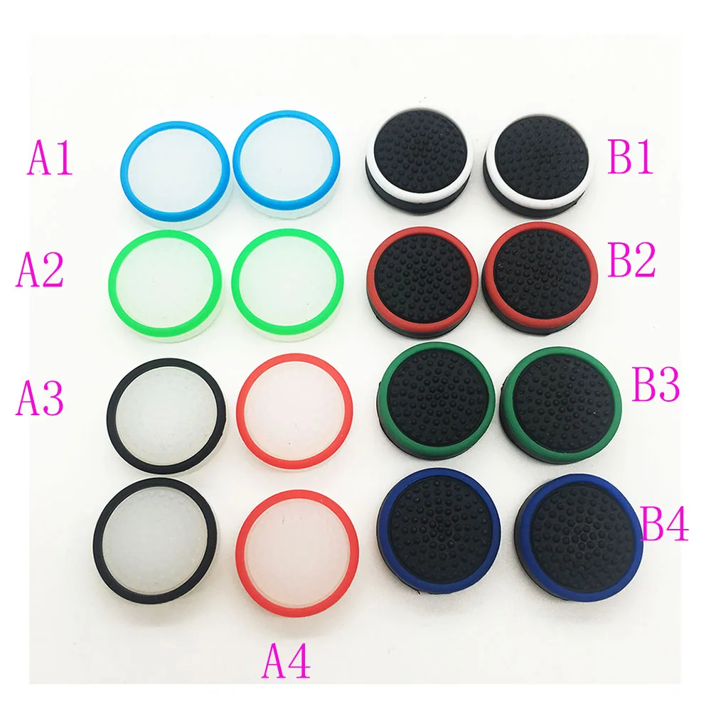 Светящиеся силиконовые резиновые колпачки для большого пальца 2 шт. джойстик