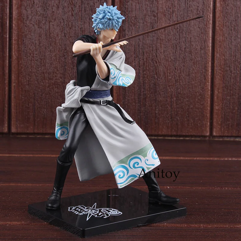 Гинтама «Серебряная душа» Banpresto DX Vol.1 Sakata Gintoki фигурка ПВХ Коллекционная модель игрушки 17 см