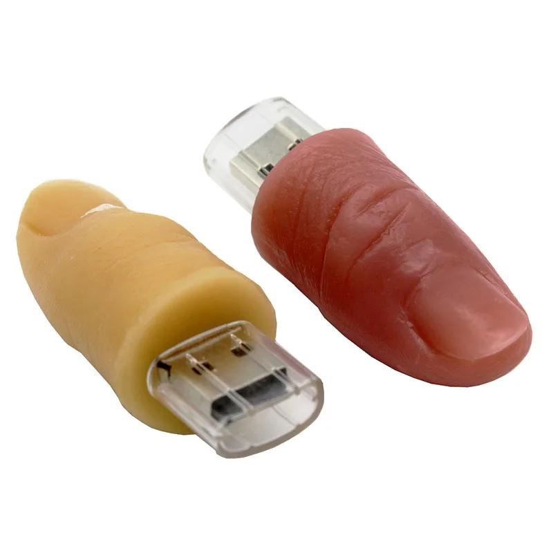 KING SARAS мультфильм 2 модель женщина/мужчина моделирование палец usb флэш-накопитель