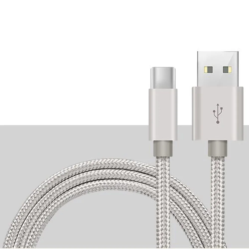White Для samsung S8 S9 Plus, huawei mate 9, быстрый USB C type C кабель для синхронизации данных и зарядки телефона, зарядное устройство, нейлон, высокая скорость зарядки, мода - Цвет: White
