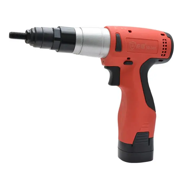 Rechargeable Riveted Nut Gun M6/M8/M10 14.4V Industrial-Grade Electric Pull Easy Riveting Tool BD-3401 | Инструменты
