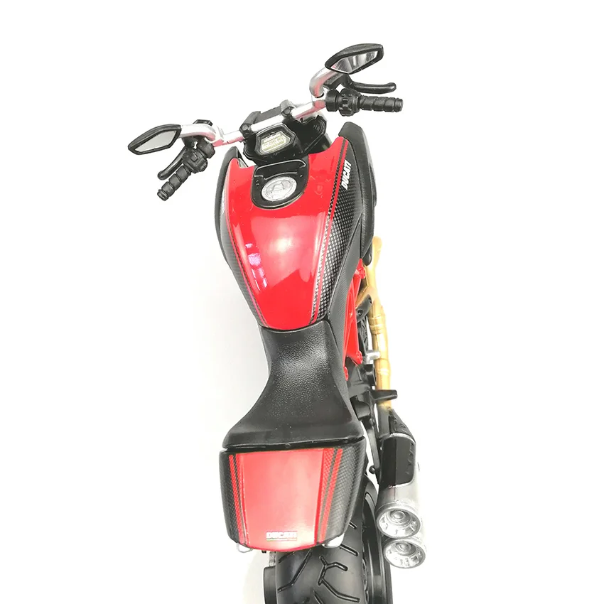 1:12 Ducati модель мотоцикла сплав Forcecontrol гоночный автомобиль игрушки коллекция