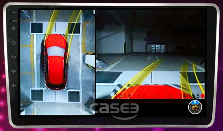 30 видов автомобиля HD 3D 360 градусов птичий глаз все вокруг вида камеры системы, динамическая траектория Направляющая линия, поддержка 512 ГБ U диск
